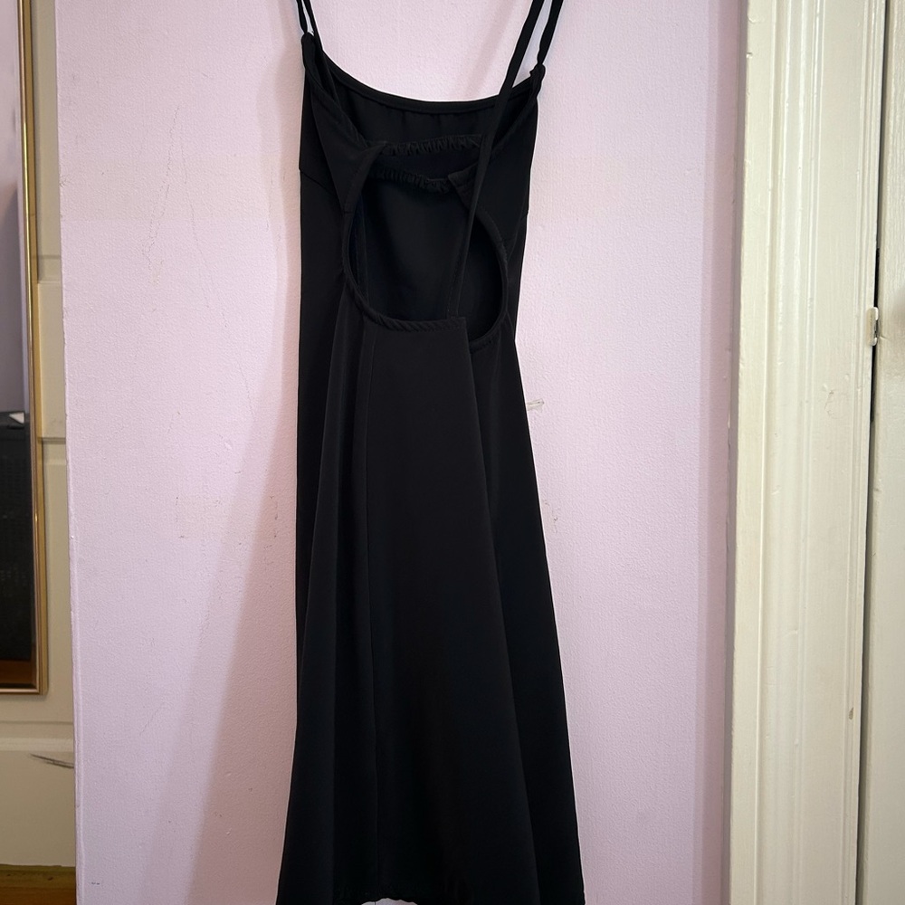 Brandy Melville Black Backless Dress